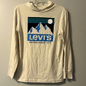 Levi’s Boys 14/16 - Tshirt Hoodie - like new!! Super soft!